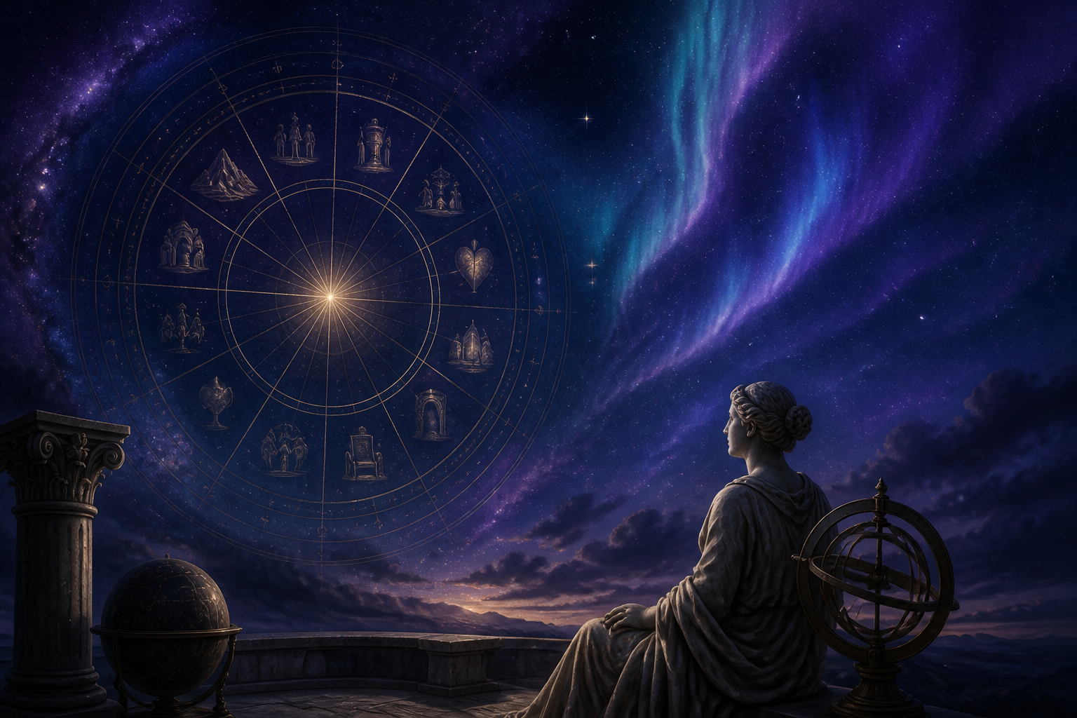 Hvorfor fødselshoroskoper bruger huse: Astrologiens tolv livsområders oprindelse